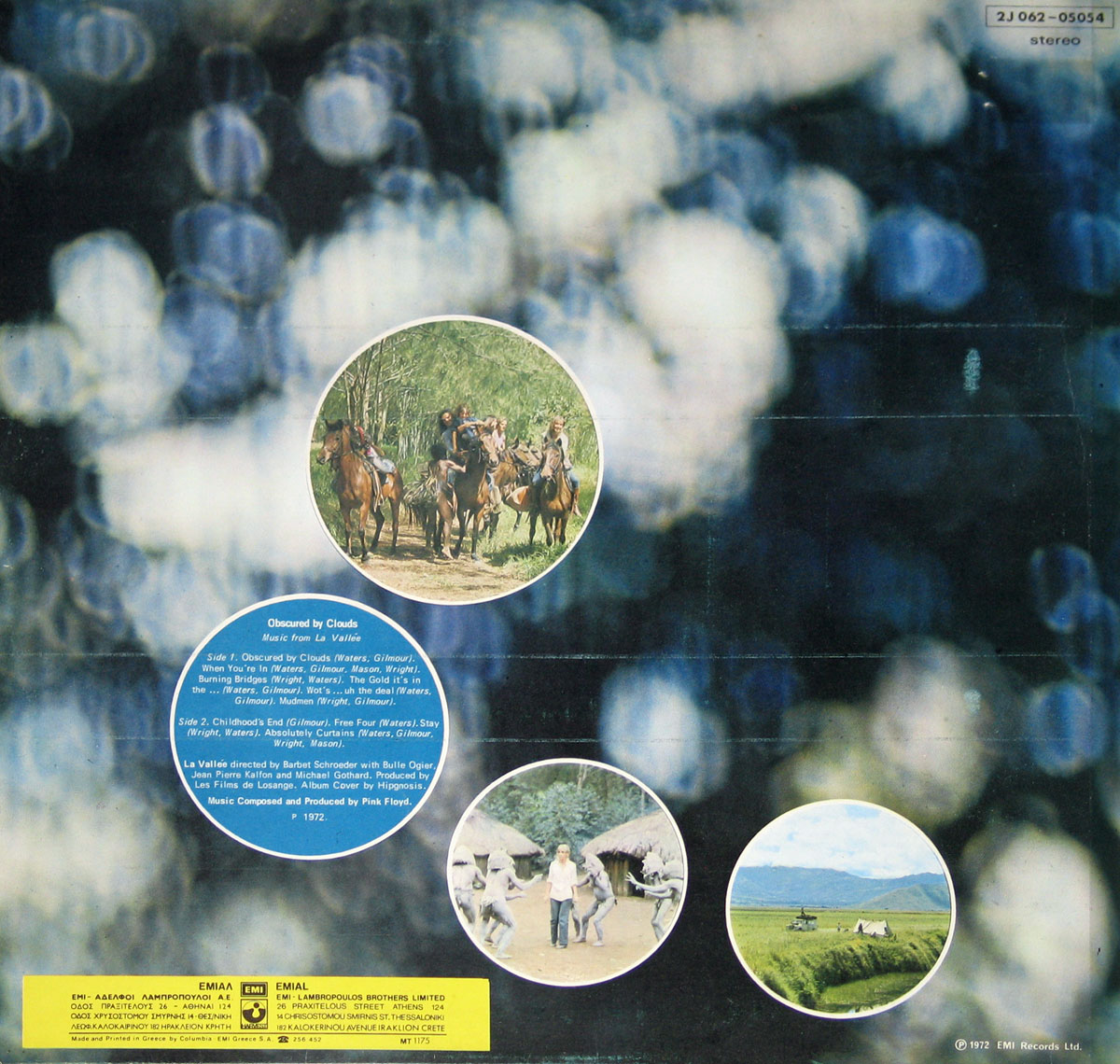 High Resolution Photo #2 PINK FLOYD Obscured Clouds Greece 